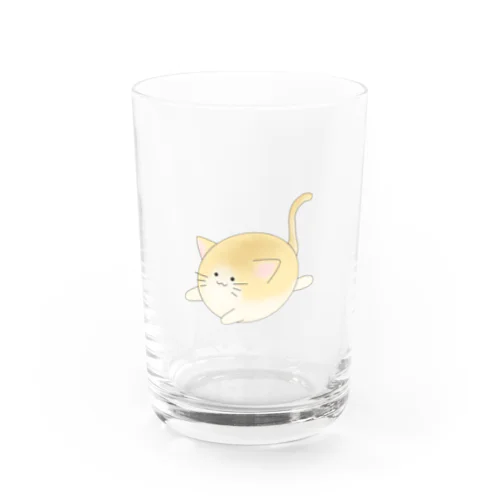 むぎねこ Water Glass