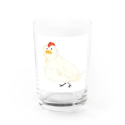 ほさほさ　おやどりさん Water Glass