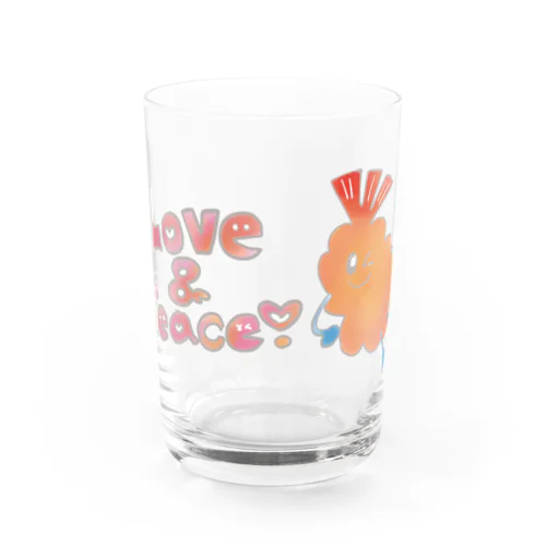 らぶぴエビフライくん2号 Water Glass