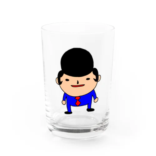 もみのさんの正面です。 Water Glass