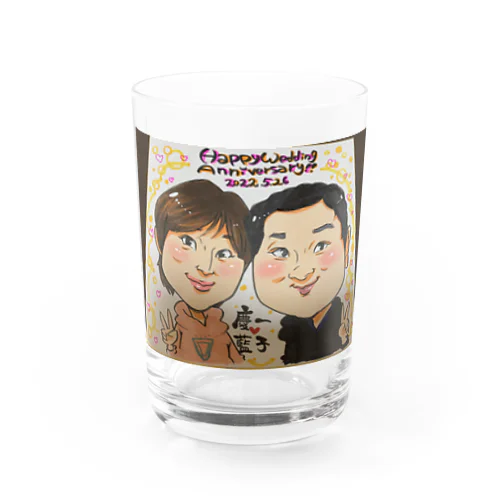 仲良し２人組 Water Glass