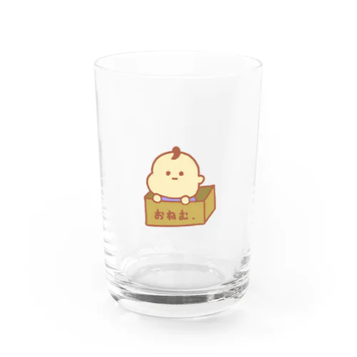 おねむさんダンボール Water Glass