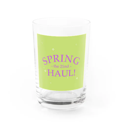 Spring Haul     green×purple グラス