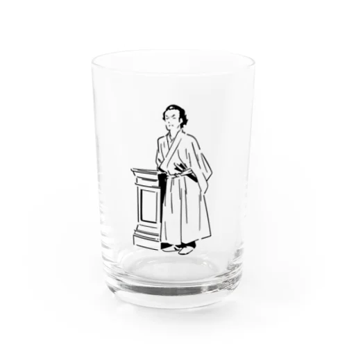 坂本龍馬 Water Glass