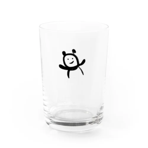 喜びパンダ Water Glass