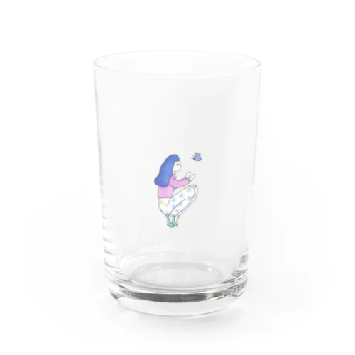 バタフライ Water Glass