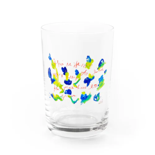 flower Water Glass