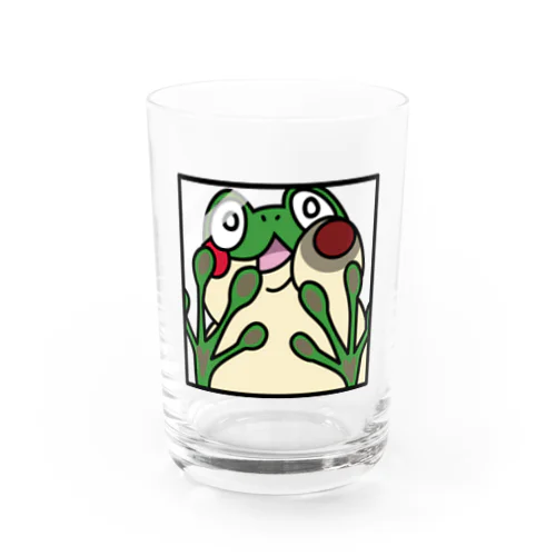 ピコくん見てるよｫ！ Water Glass