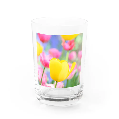 TULIP YELLOWYELLOW Water Glass