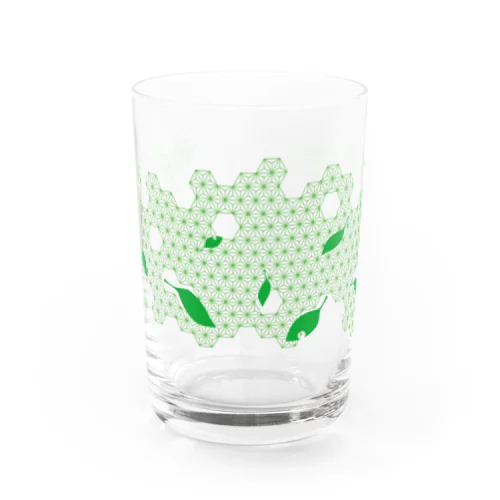麻の葉-木葉 Water Glass