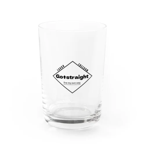 go straightグッズ Water Glass