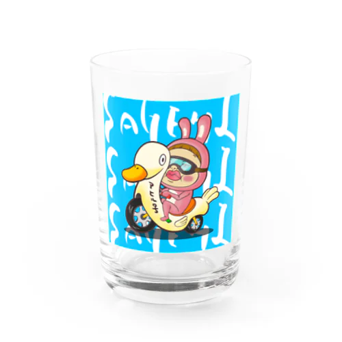 アヒル号だよ！さげみちゃん Water Glass