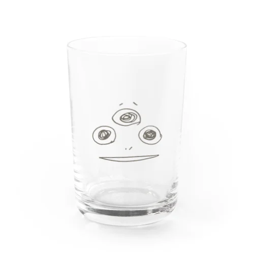 めっちゃ自己主張激しめなドッペルペルペさん(淡い背景) Water Glass