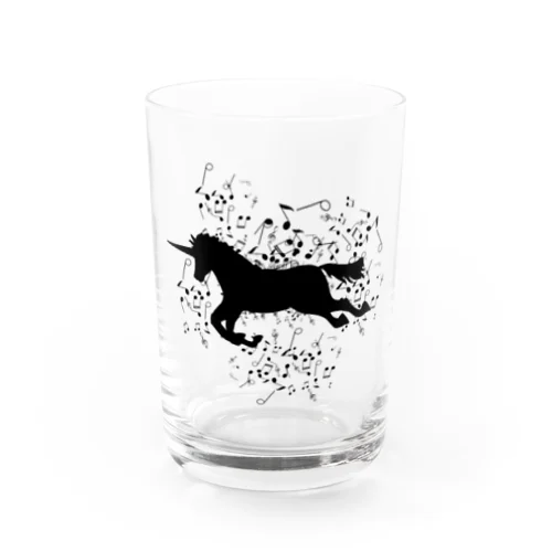 ザ・ユニコーンシルエット Water Glass