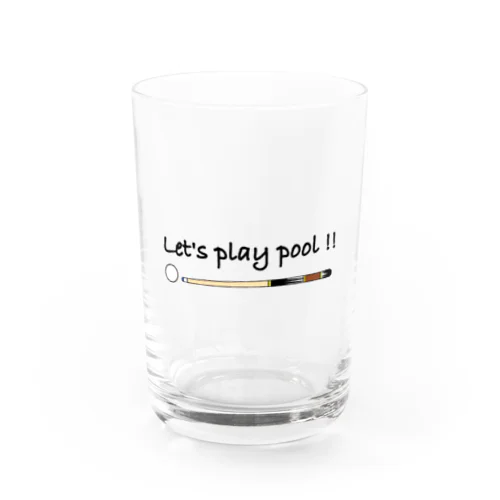 Let’s play pool !!ビリヤードデザイン グラス
