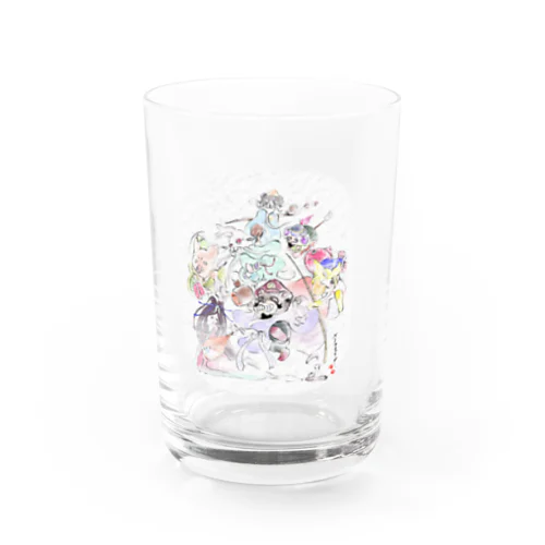 おねがい！もふもふ七福神さま〜♪ Water Glass