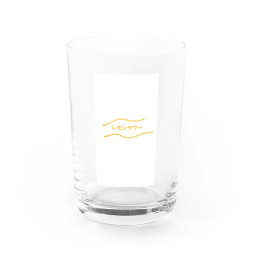 レモンサワー Water Glass