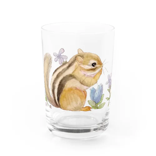 エゾシマリスちゃん Water Glass