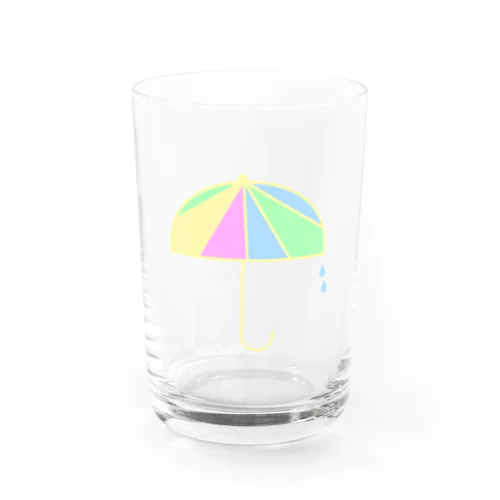 カラフル雨傘 Water Glass