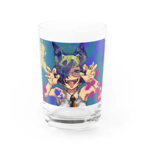 ウィスキー黒猫ちゃん(仮称 Water Glass
