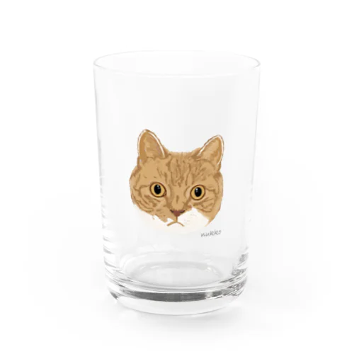 ねこのミエルさん Water Glass