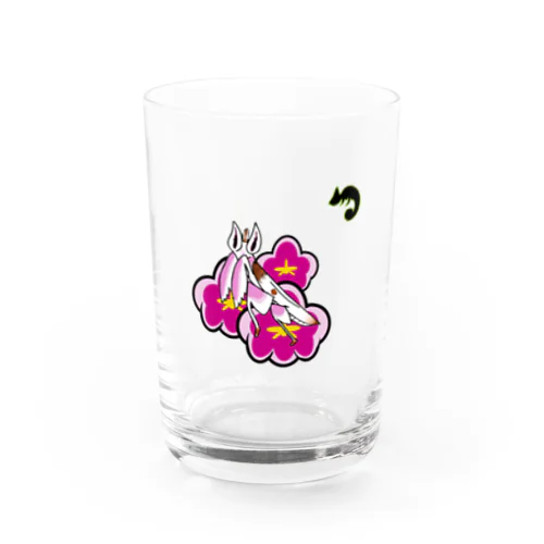 ハナカマキリのハナさん Water Glass