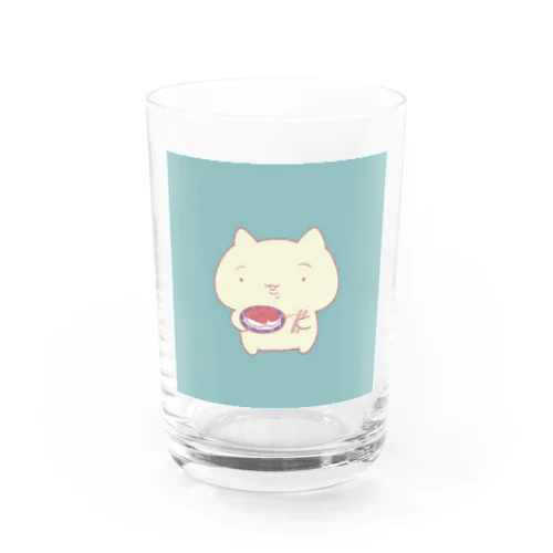 寿司ねこちゃん Water Glass