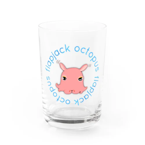 Flapjack Octopus(メンダコ) 英語バージョン Water Glass