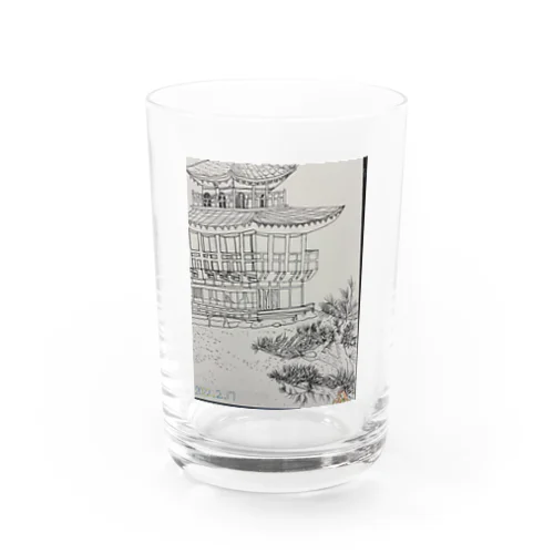 金閣寺 Water Glass