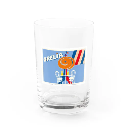 フランス　オランジーナ・ORELIA　トリコロール グラス