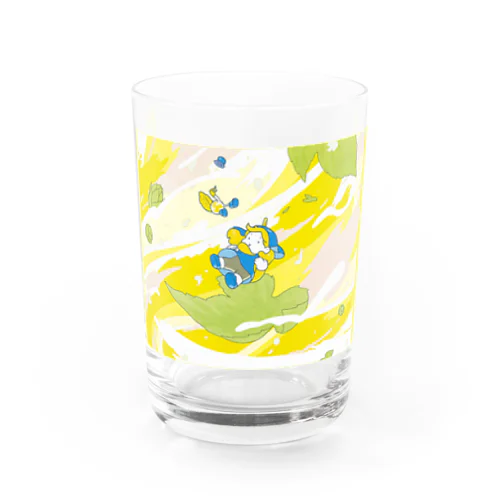 【ゴールデンエール】ビールラベル風グラス Water Glass