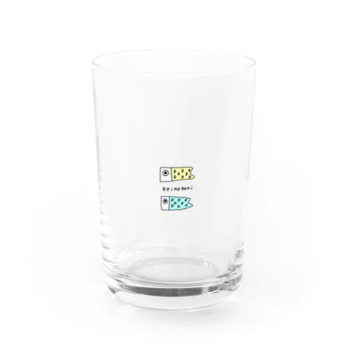 ぱすてるこいのぼり。 Water Glass