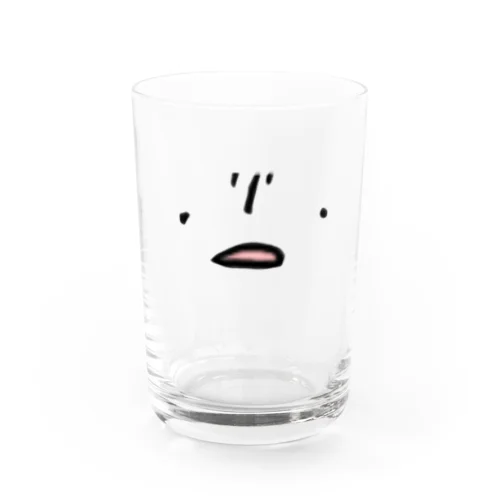 やる気のない猫の顔 Water Glass