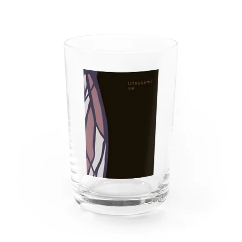 源氏物語　3帖「空蝉」 Water Glass