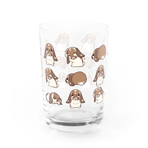 いろんなきなこ Water Glass