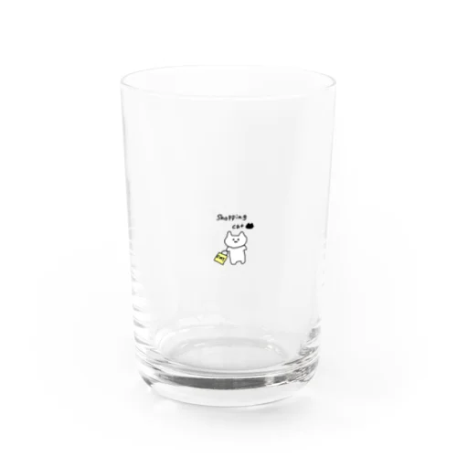 買い物猫ちゃん。 Water Glass