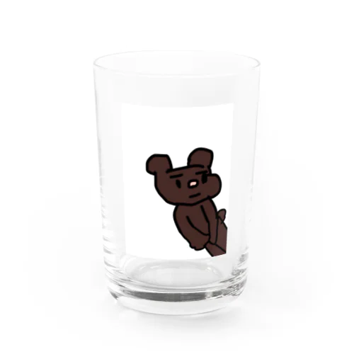 ひょっこりグマ Water Glass