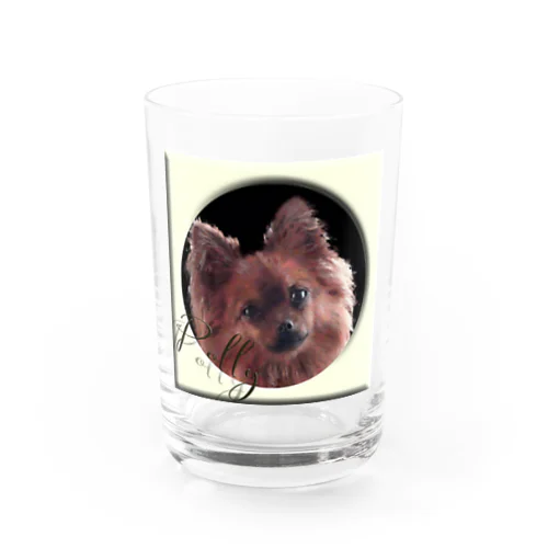 犬のポリーちゃん Water Glass