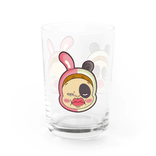 横型だよ！さげみちゃん Water Glass