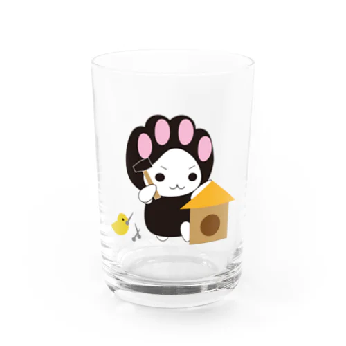 ねこきゅうランチ　DIY Water Glass