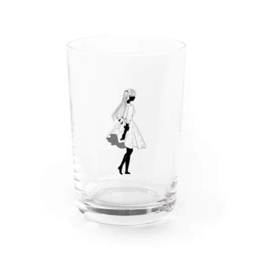 ワンピースの女の子 Water Glass