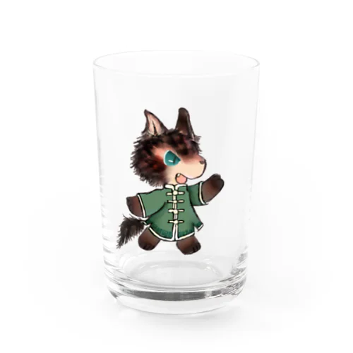 オオカミのウルフル Water Glass