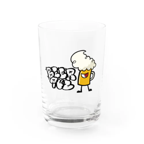 ラガーくん Water Glass