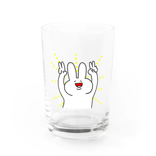 ごきげんうさぎ Water Glass