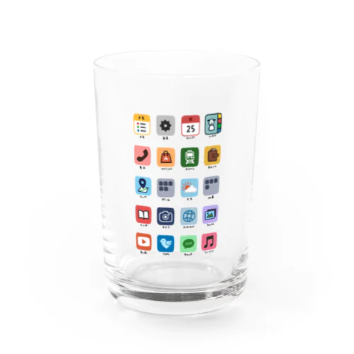 ホーム画面 Water Glass