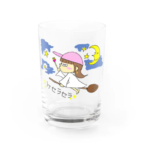 魔法使いゆりちゃん Water Glass