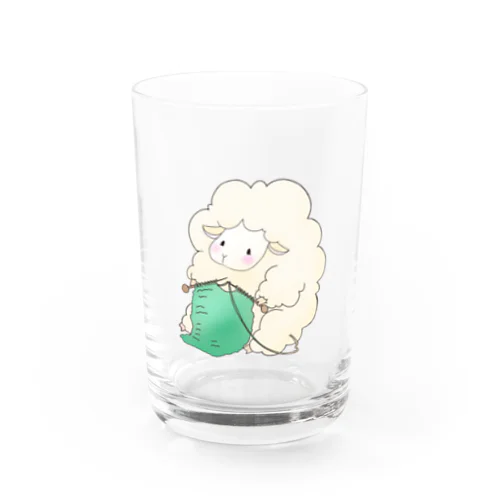 ひつじくん Water Glass