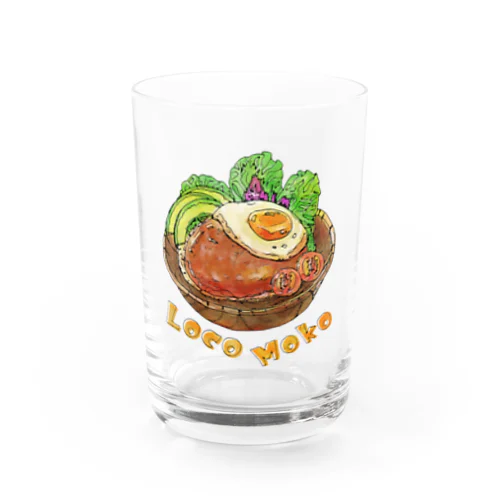 ロコモコ/Loco Moko Water Glass