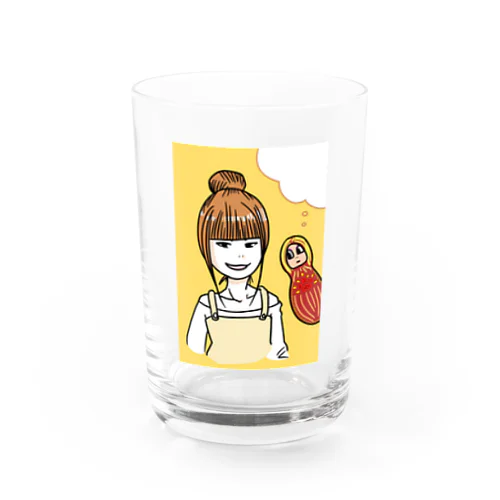 雑貨屋店主とマトリョーシカさん Water Glass