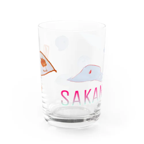 サカナのコップ Water Glass